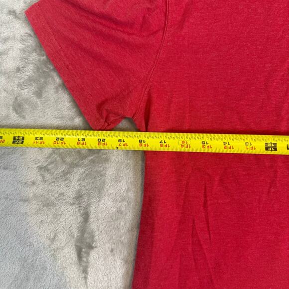 Las Vegas Nevada red 777 flames graphic casual tshirt mens Large - Picture 7 of 7